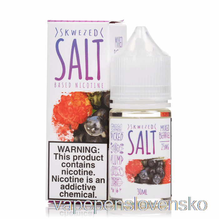 Zmiešané Bobule - Skwezed Soli - 30ml 25mg Vape Slovensko